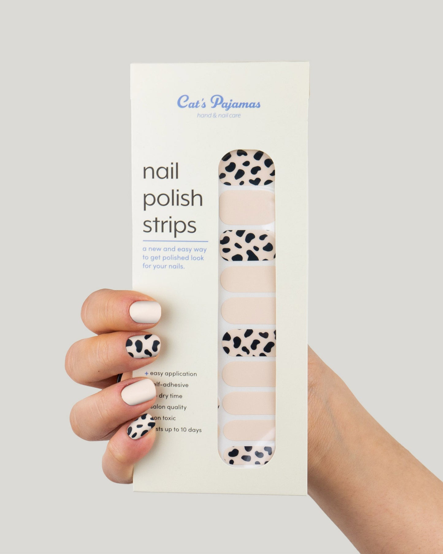 Animal Print - Self Adhesive Nail Polish Strip - Cat's Pajamas