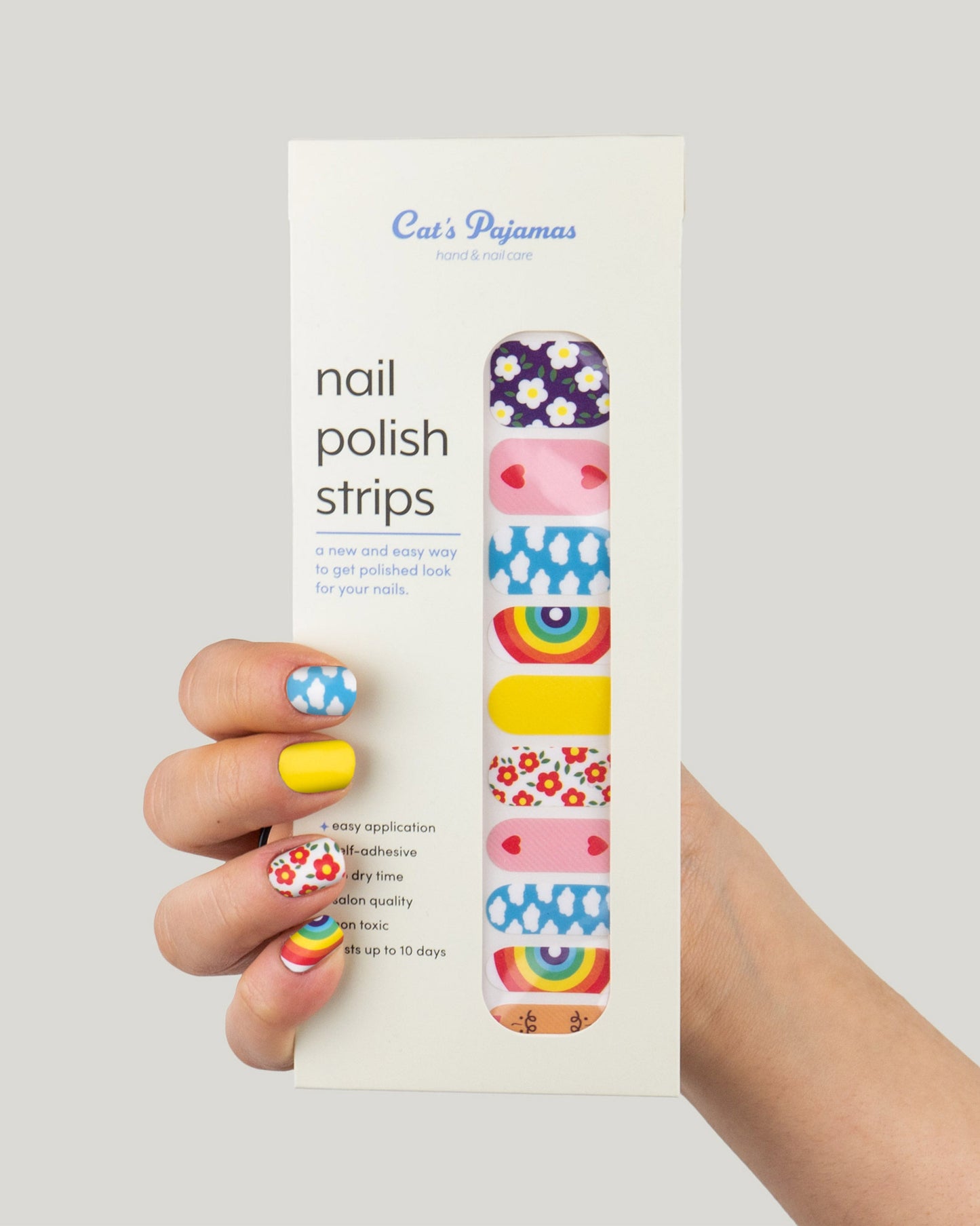 Sunday Spirit - Self Adhesive Nail Polish Strip - Cat's Pajamas