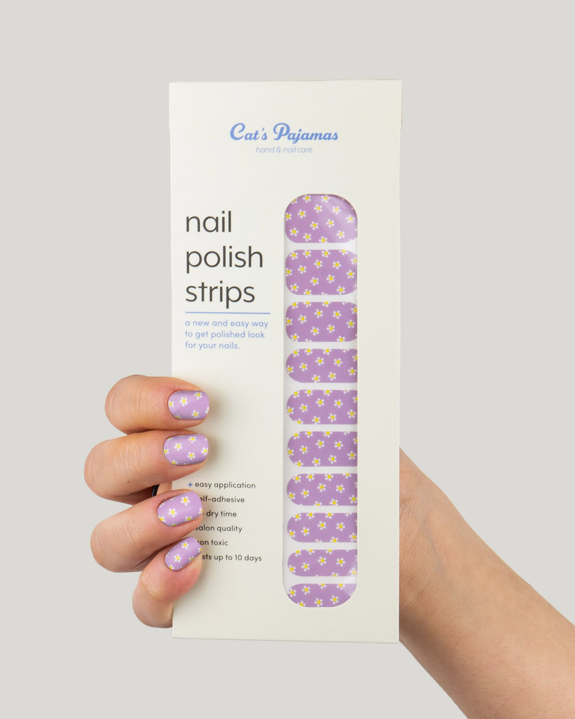 Daisy Fever - Self Adhesive Nail Polish Strip - Cat's Pajamas