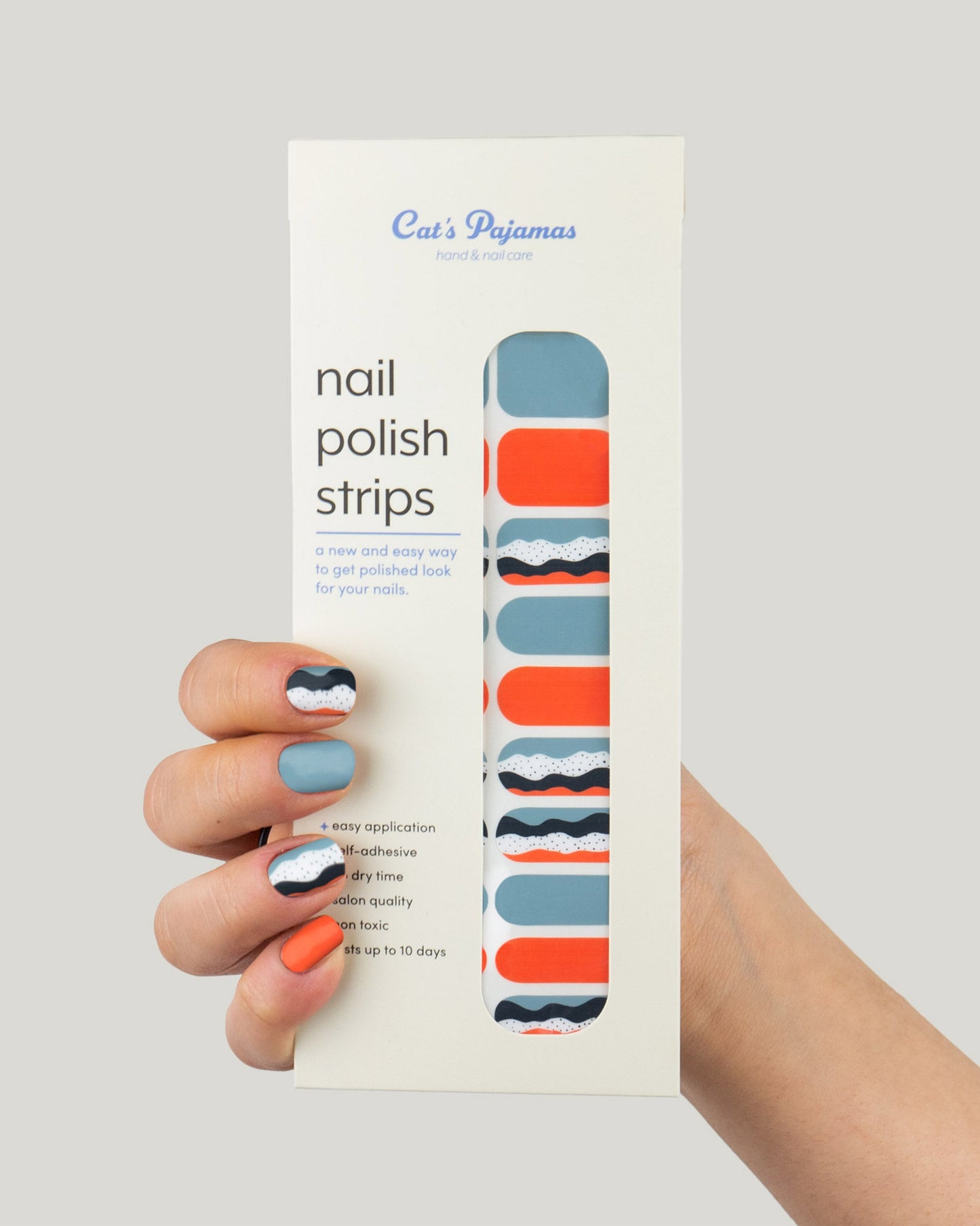 Earthquake - Self Adhesive Nail Polish Strip - Cat's Pajamas